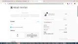 Silky Socks coupon verification screenshot