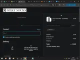 Silky Socks coupon verification screenshot