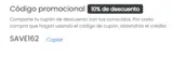 SAVE128 coupon verification screenshot