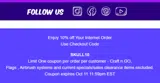 SKULL10 coupon verification screenshot