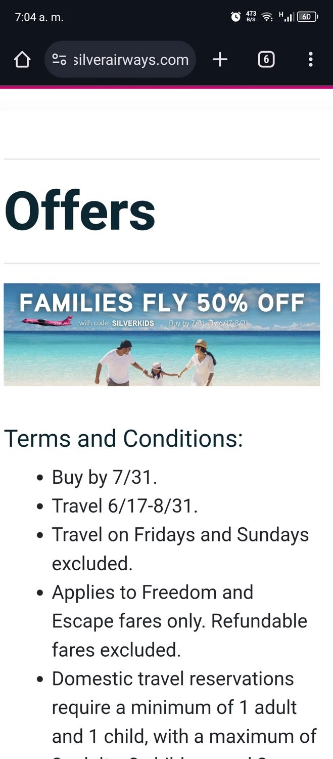 Silver Airways Promo Codes 50 Off Coupon Codes in August 2024