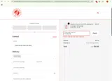 GLAMOUR coupon verification screenshot