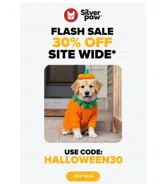 HALLOWEEN30 coupon verification screenshot