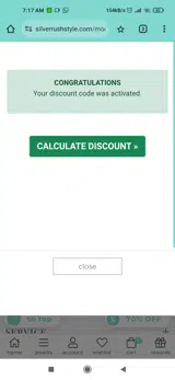 KRWPXAHL coupon verification screenshot