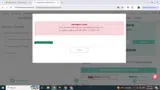 CYBER coupon verification screenshot