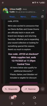 Joy20 coupon verification screenshot