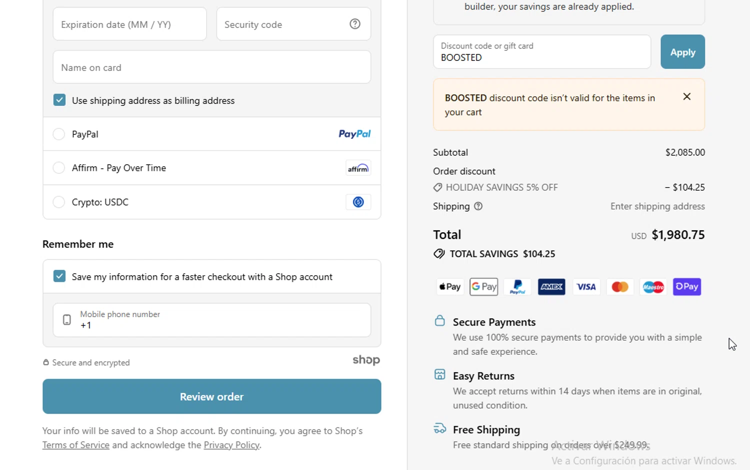 Sim-Motion US promo code screenshot showing code BOOSTED applied at Sim-Motion US checkout page. Uploaded by SimplyCodes community member Sheele_Icon on Dec 9, 2025