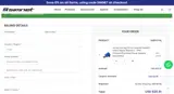 Simnet Racing coupon verification screenshot