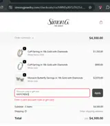 KAYICHENG coupon verification screenshot