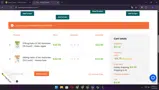 Simple Garden CBD coupon verification screenshot