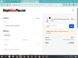 Simple Glass Pipe coupon verification screenshot