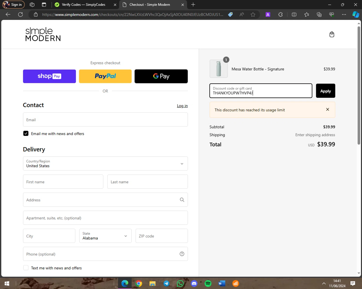 Simple Modern Promo Codes 10 Off July 2024