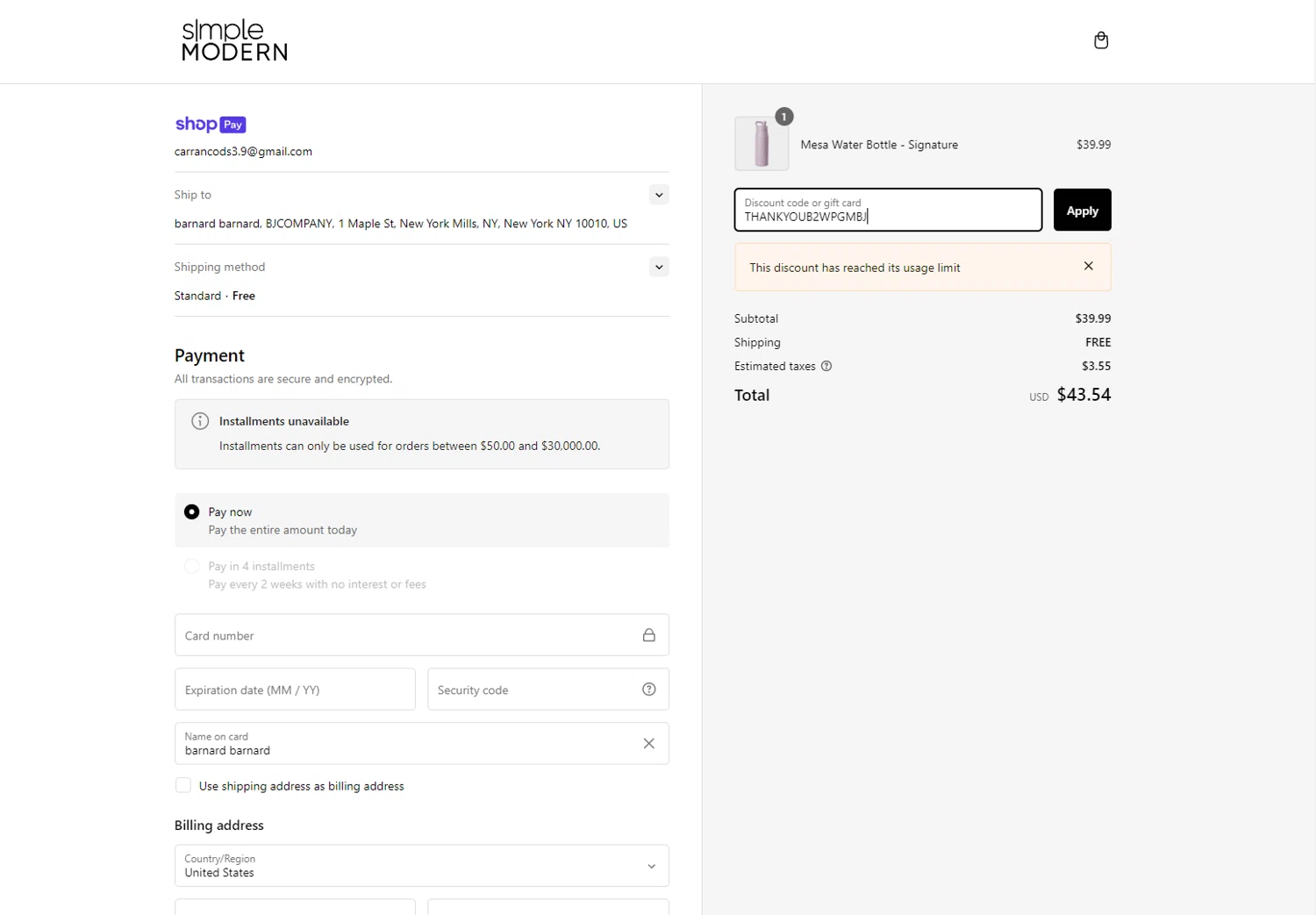 Simple Modern Promo Codes 10 Off July 2024