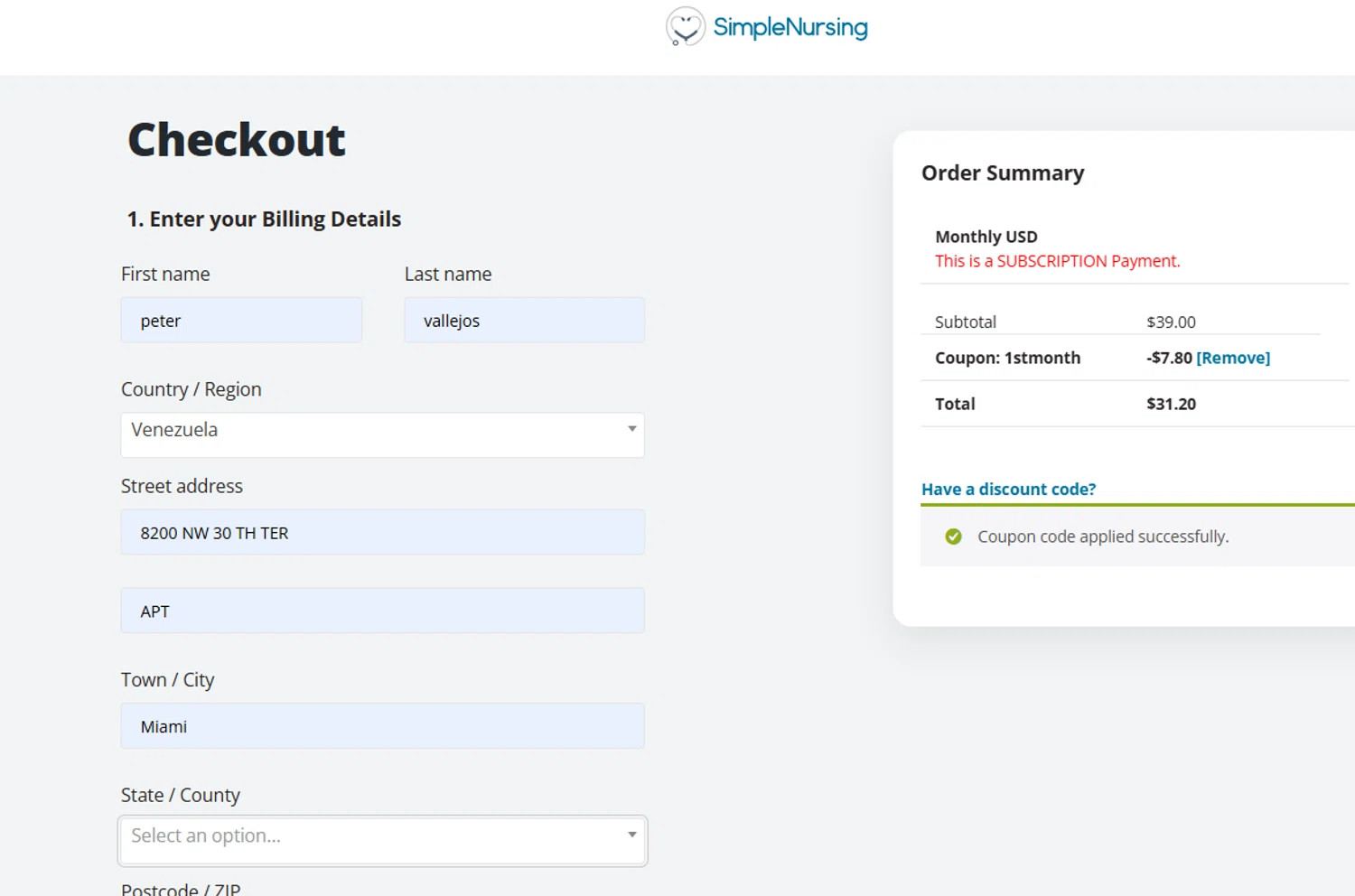 Simple Nursing Discount Codes 15 Off August 2024