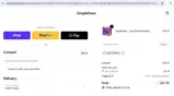 SimplePaws coupon verification screenshot