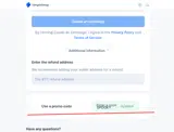 SPOOKY coupon verification screenshot