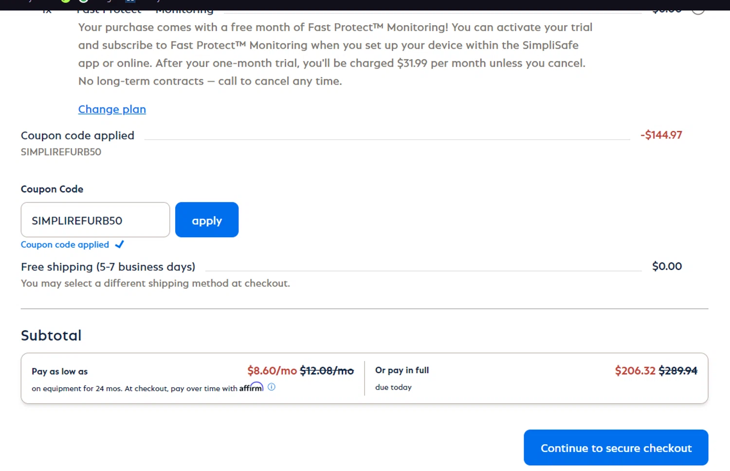 SimpliSafe Coupons 33 Off September 2024