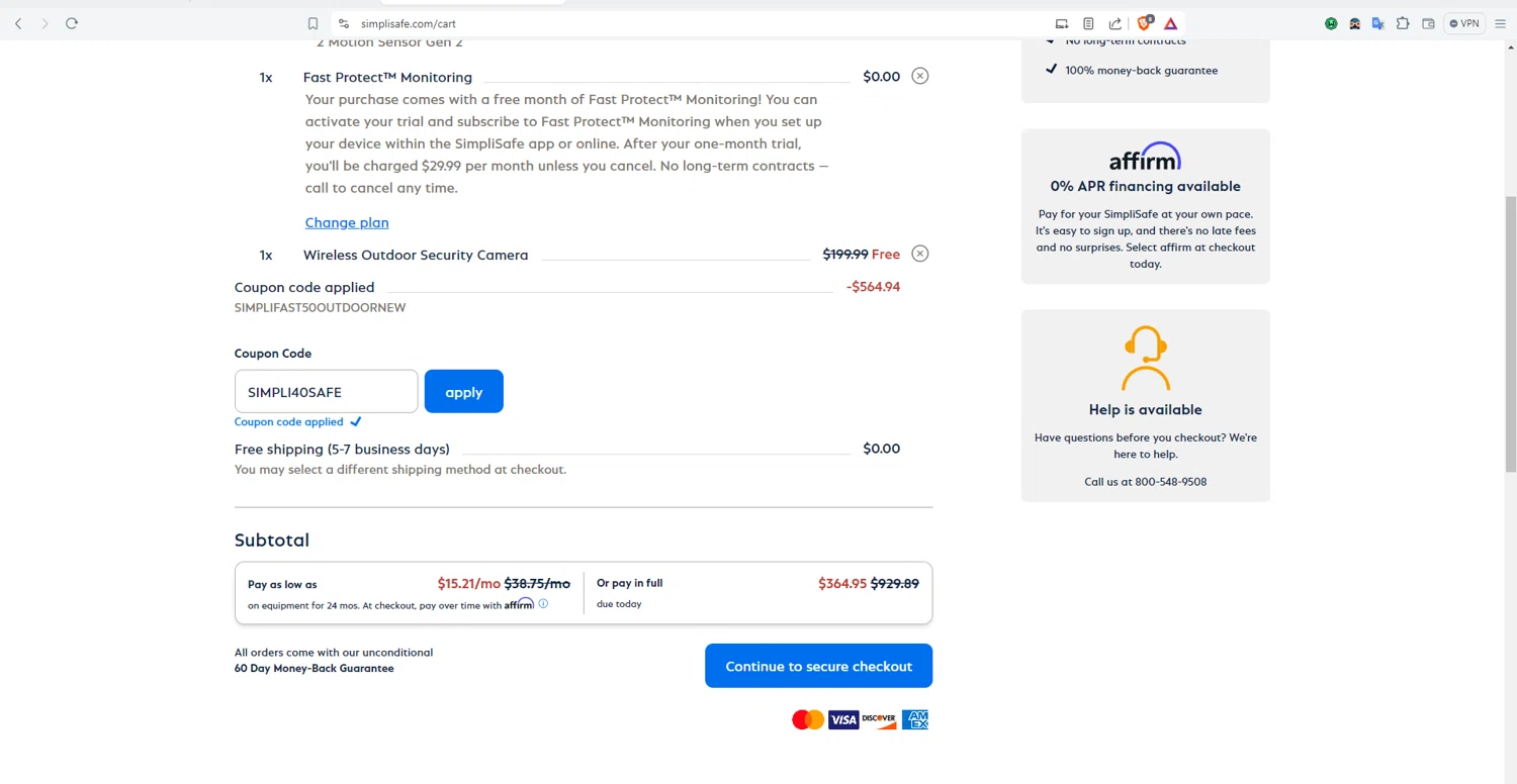 SimpliSafe Promo Codes 50 Off August 2024