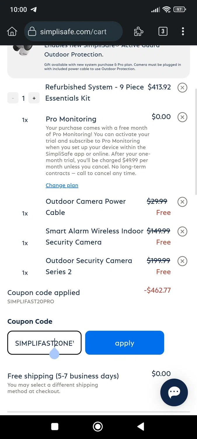 SimpliSafe Coupon Codes (10 Verified) - 50% Off Jan 2025