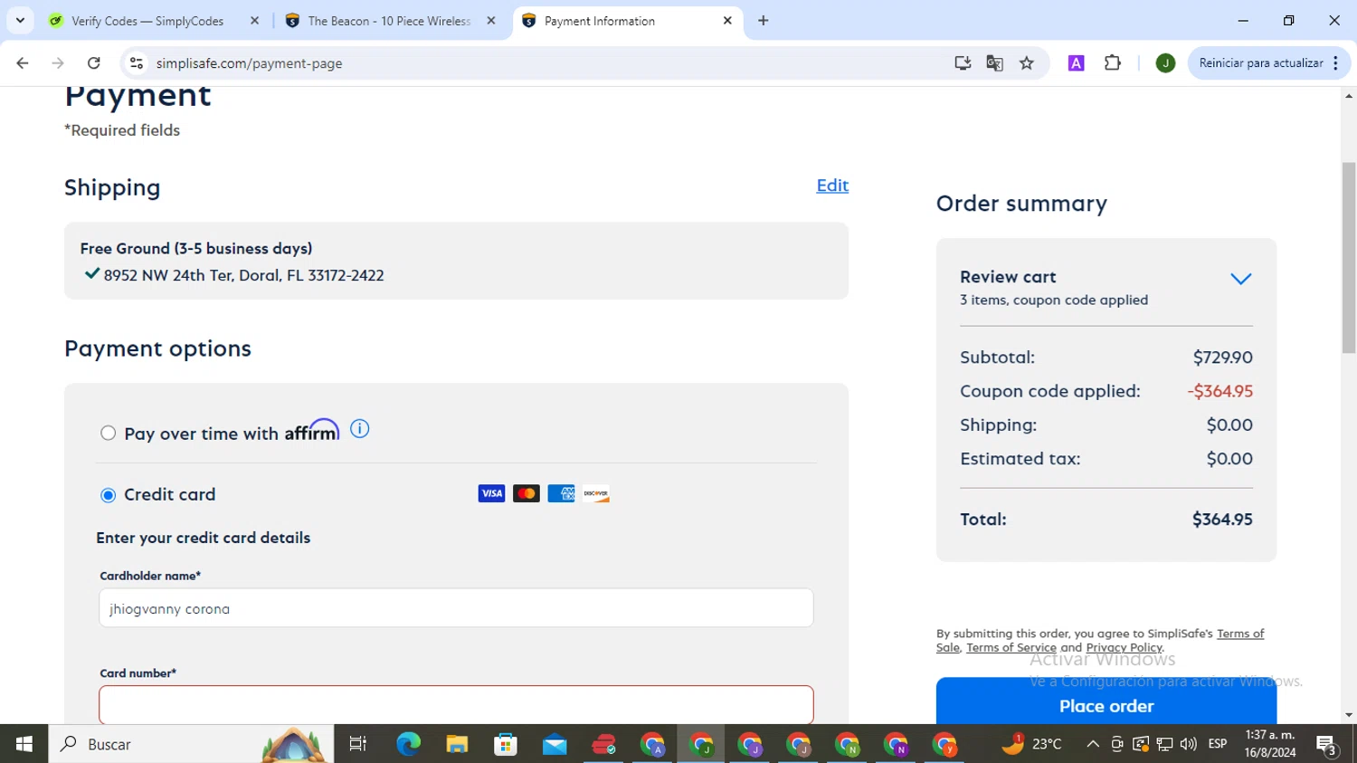 SimpliSafe Coupons 33 Off September 2024