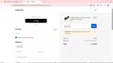 WELCOME15 coupon verification screenshot