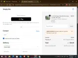 SIMPLYCODES10 coupon verification screenshot