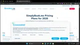 SimplyBook.me coupon verification screenshot
