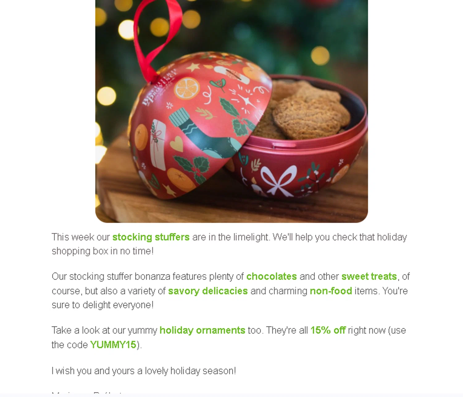 Simply Gourmand coupon code screenshot showing code YUMMY15 applied at Simply Gourmand checkout page. Uploaded by SimplyCodes community member Logoteam on Dec 9, 2025