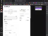 Simply Gum coupon verification screenshot