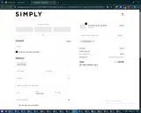 Simply Gum coupon verification screenshot