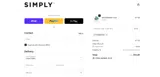Simply Gum coupon verification screenshot