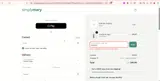 SimplyMary coupon verification screenshot