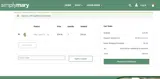 SimplyMary coupon verification screenshot