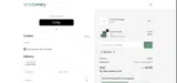 SimplyMary coupon verification screenshot