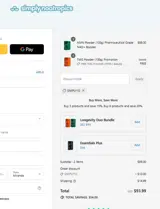 Simply Nootropics coupon verification screenshot