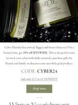 Simply Organic Beauty coupon verification screenshot
