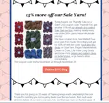 Simply Socks Yarn coupon verification screenshot