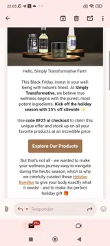 BF25 coupon verification screenshot