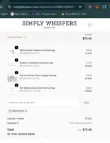 MISSYOU35 coupon verification screenshot
