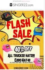HAT40 coupon verification screenshot