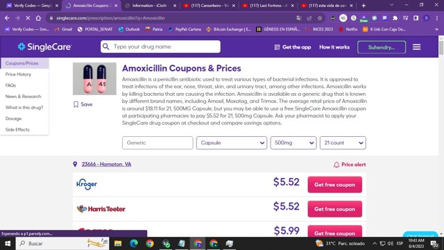 SingleCare checkout page showing SingleCare promo code box | Screenshot taken by SimplyCodes community member on Aug 4, 2023