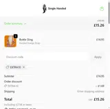 EXTRA10 coupon verification screenshot