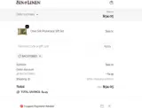 BACKTOBED coupon verification screenshot