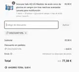 discount10% coupon verification screenshot