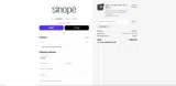 Sinopé Technologies coupon verification screenshot