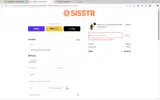 Sisstrevolution coupon verification screenshot
