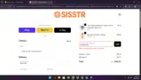 Sisstrevolution coupon verification screenshot