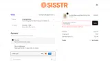 Sisstrevolution coupon verification screenshot