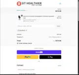 Sit Healthier coupon verification screenshot