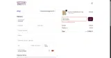 WELCOME10 coupon verification screenshot
